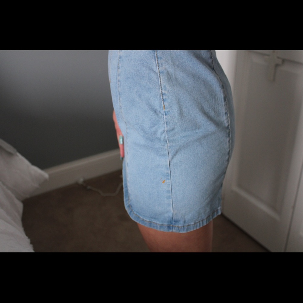 forever 21 denim jean skirt